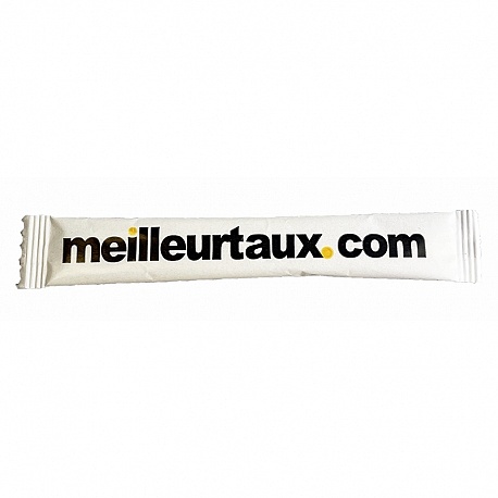 Stick de sucre publicitaire Personnalisé